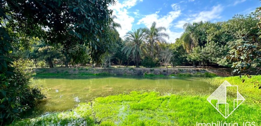 Oportunidade de Chácara com Lago – Bairro Jundiaquara
