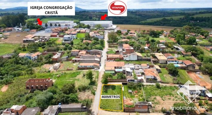 Terreno de esquina de 468 metros – Bairro Jundiaquara